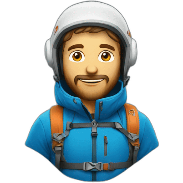 alpinist emoji