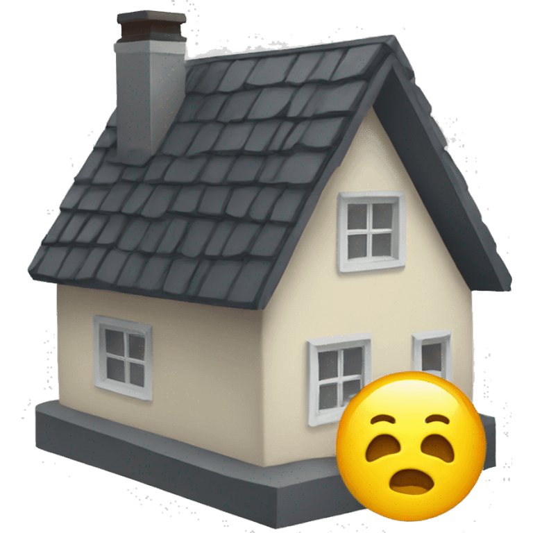 Power generated to a house emoji