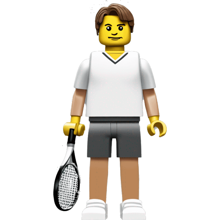 roger federer lego full body emoji