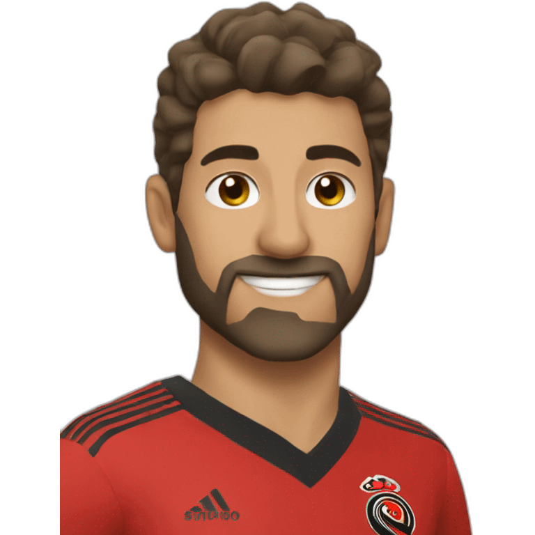 Símbolo do time do Flamengo emoji