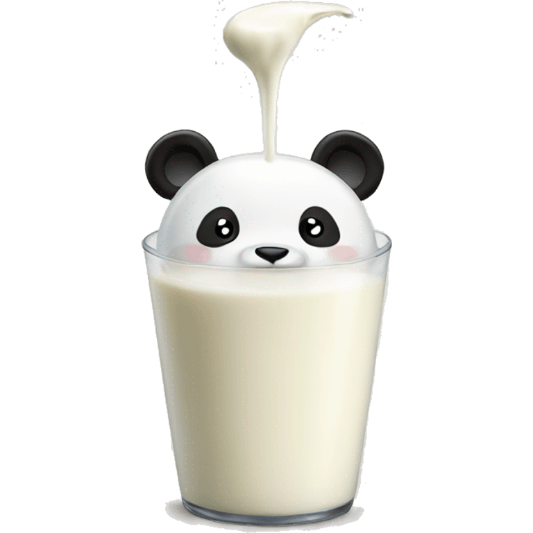 panda milk emoji