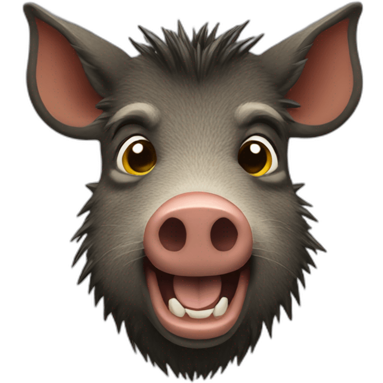 wildboar emoji