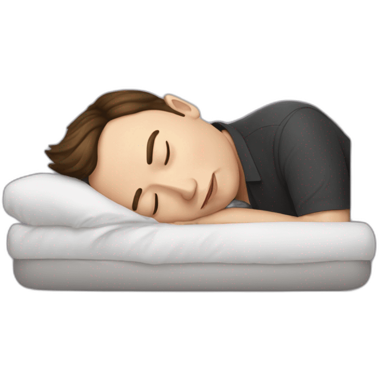 Elon Musk sleeping emoji