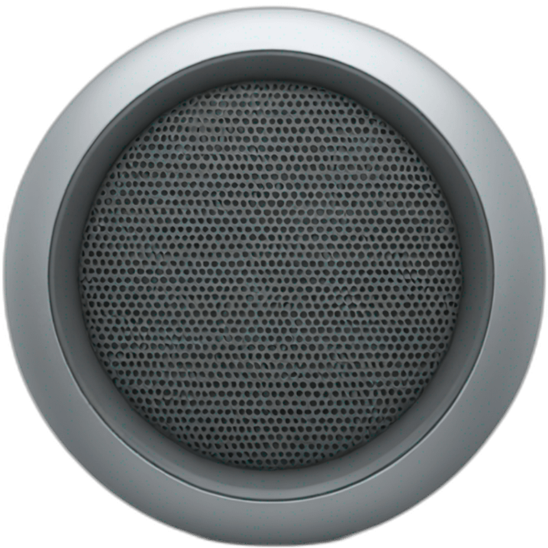 gray circular speaker emoji