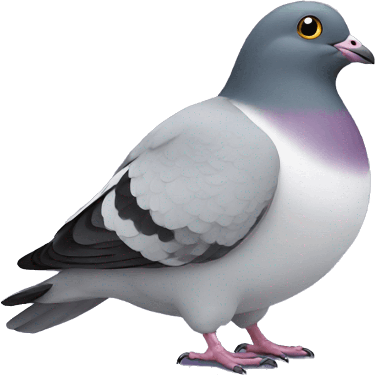 very fat pigeon emoji