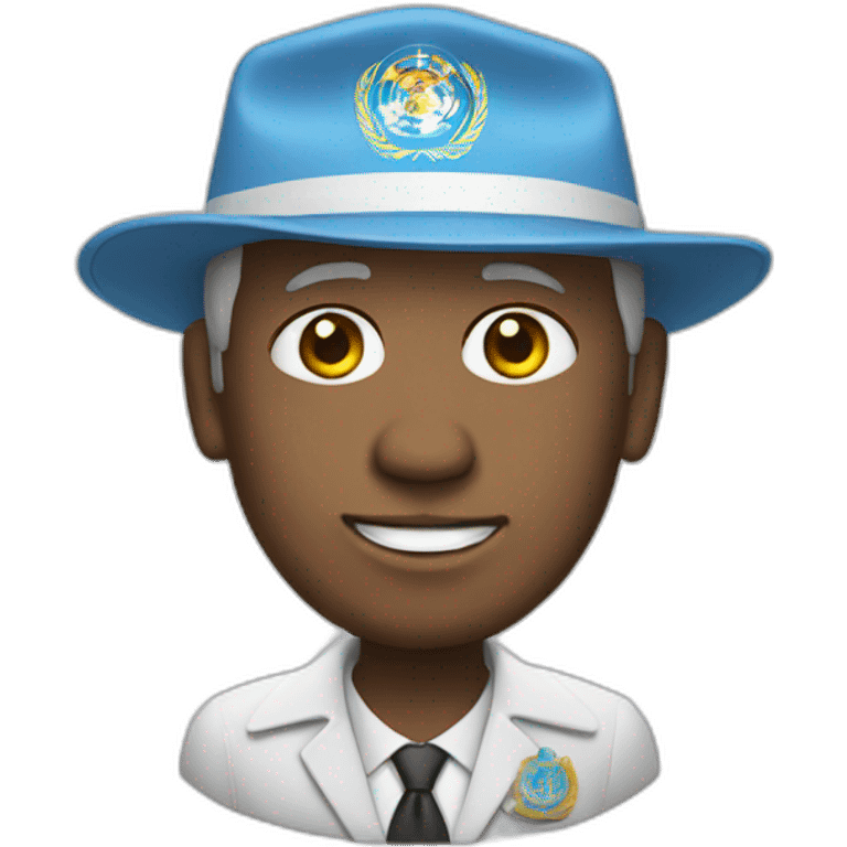 united nations man emoji