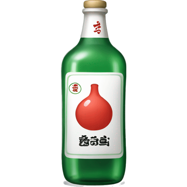 bottle of soju emoji