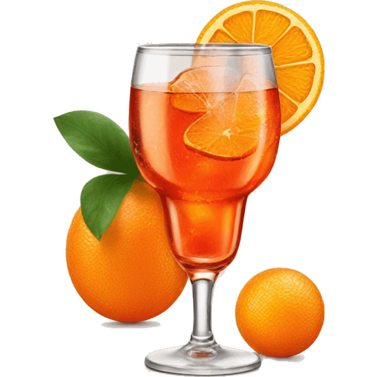 an Aperol Spritz cocktail  emoji