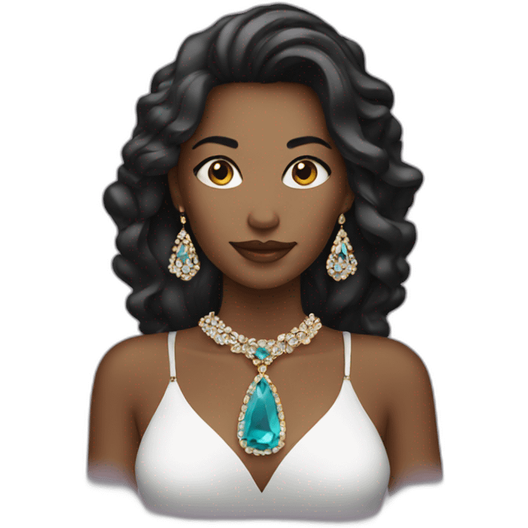 woman in jewelery  emoji