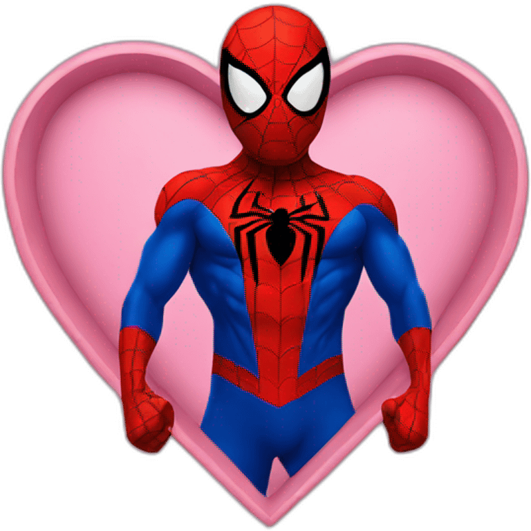 Spiderman Heart emoji