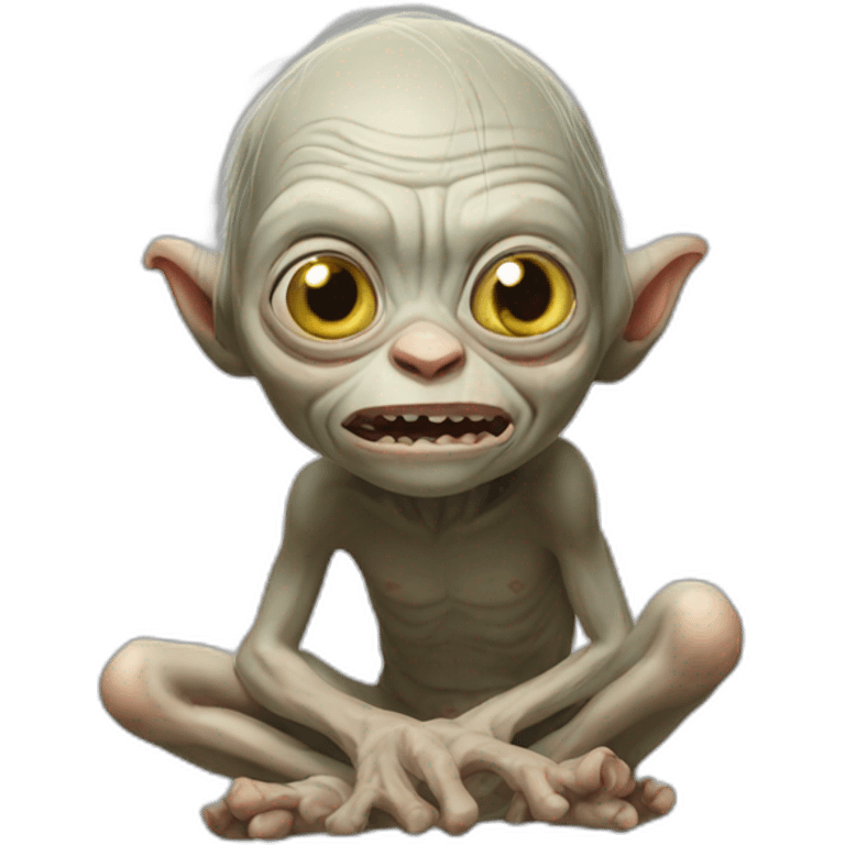 Gollum emoji