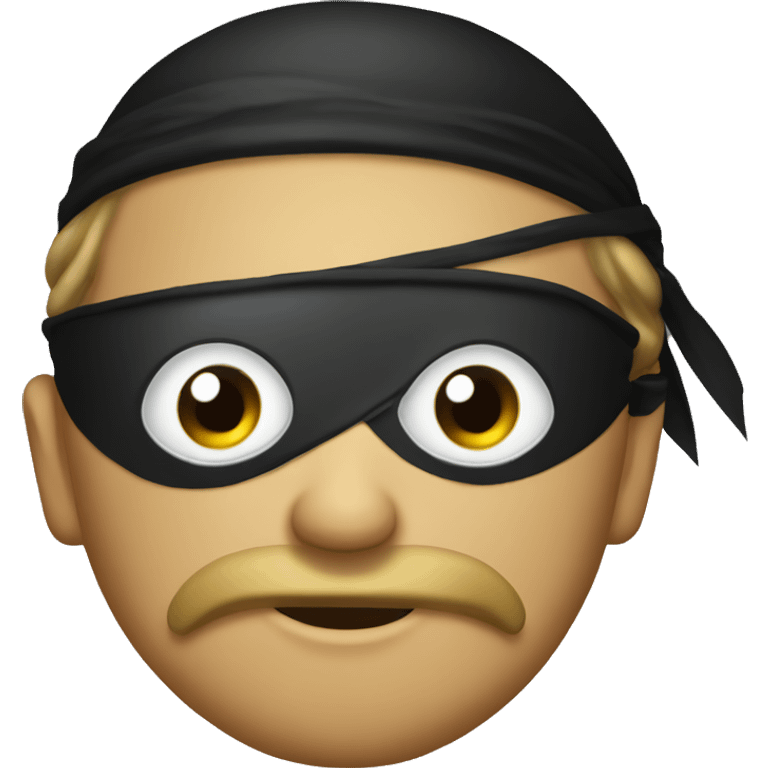 pirate with eye patch emoji