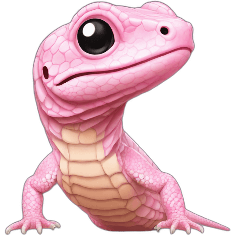 tegu lizard pink emoji