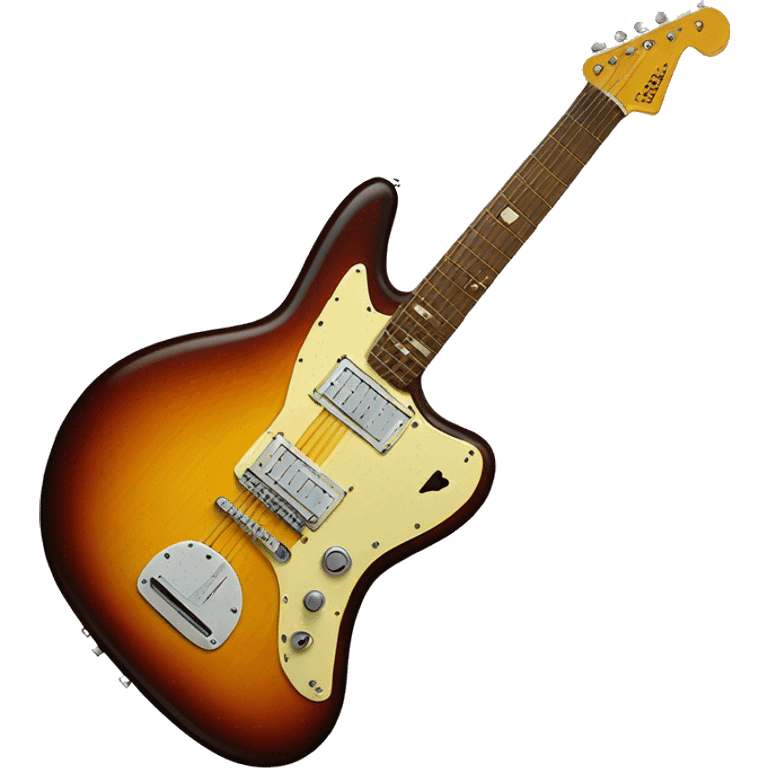 Jazzmaster guitar emoji