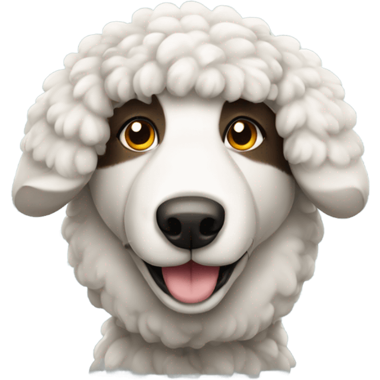 Sheep dog emoji