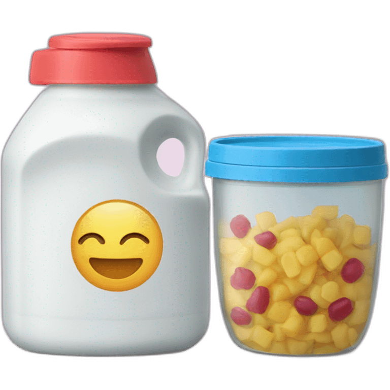 tupperware bottle emoji