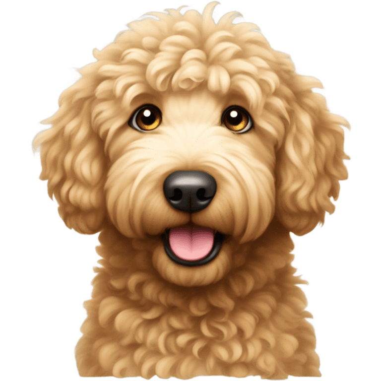 Golden doodle emoji