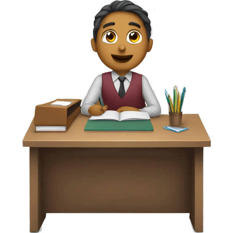 teacher desk emoji