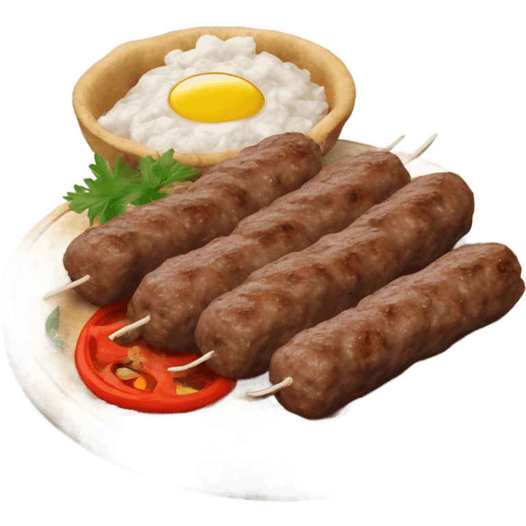 Traditional Sarajevo cevapi  emoji