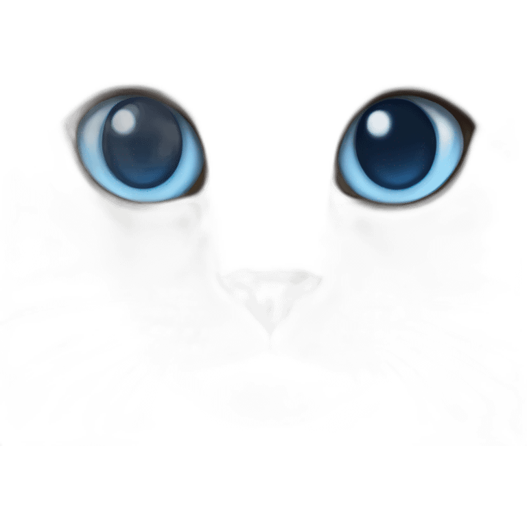 blue-eyes-cat emoji