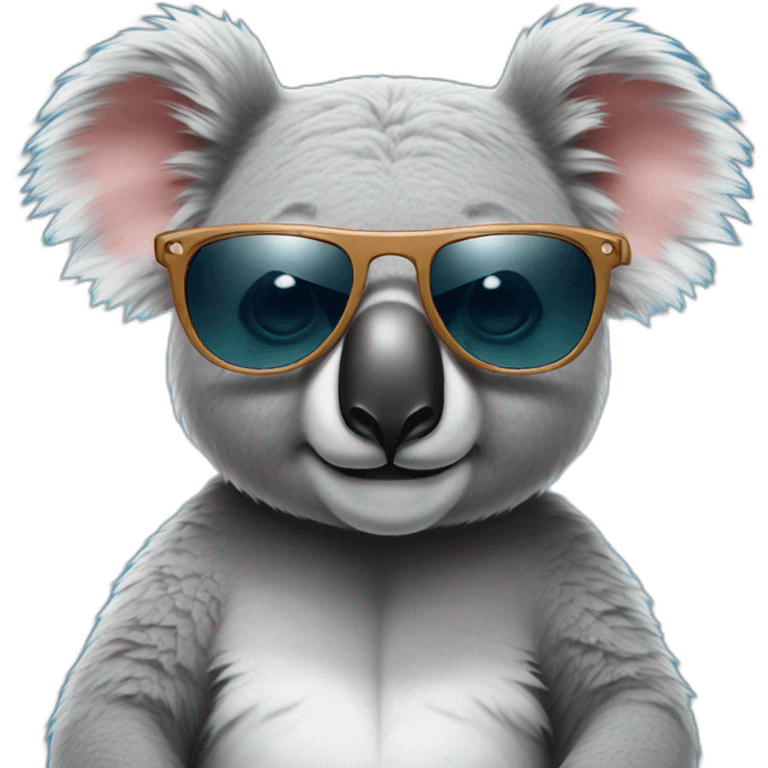 koala with sunglasses  emoji