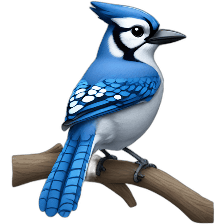 Blue jay emoji