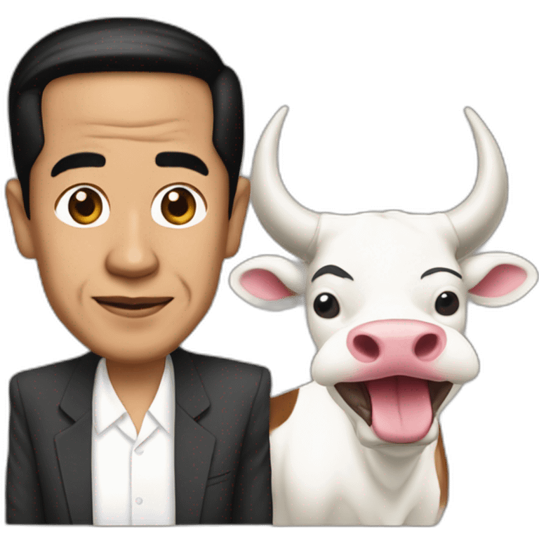 jokowi-and-bull emoji