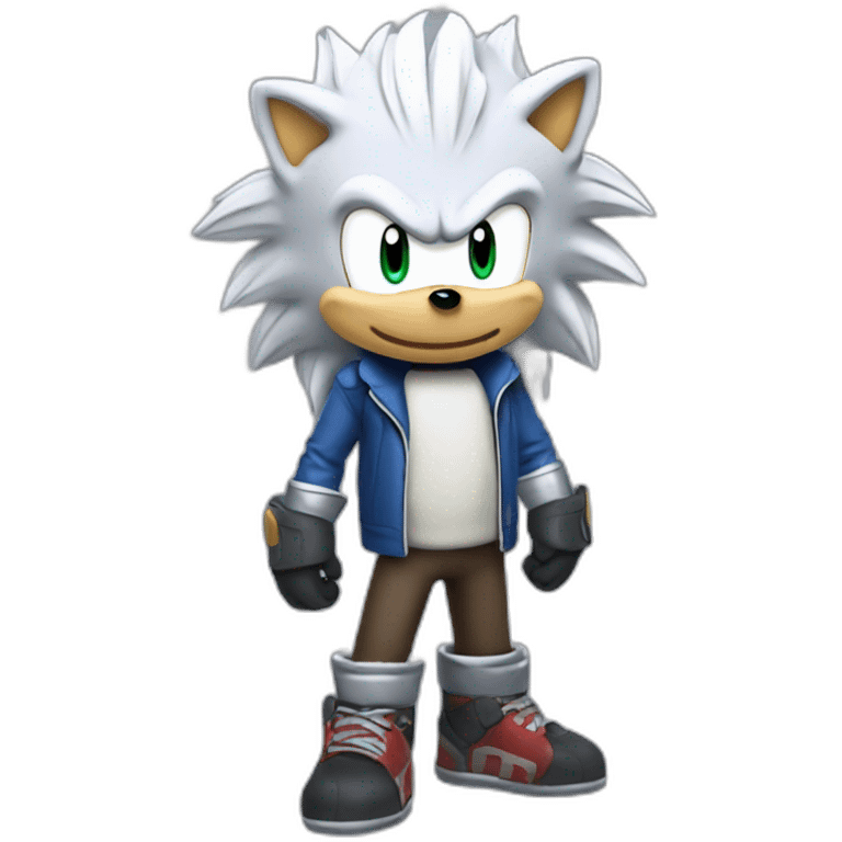 Archie Silver the hedgehog emoji