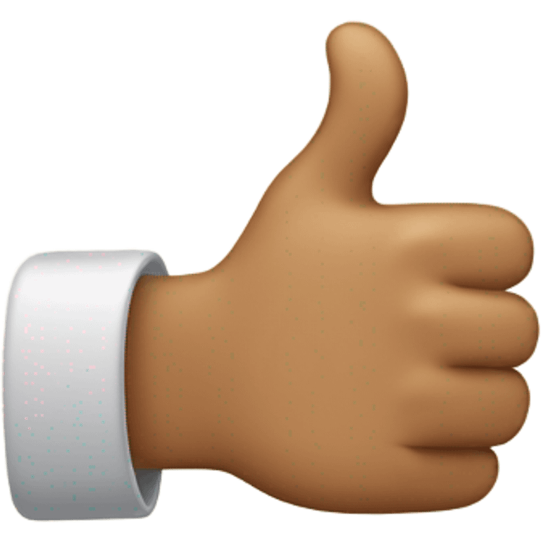 Thumbs up emoji, but the single hand has two thumbs both pointing up emoji