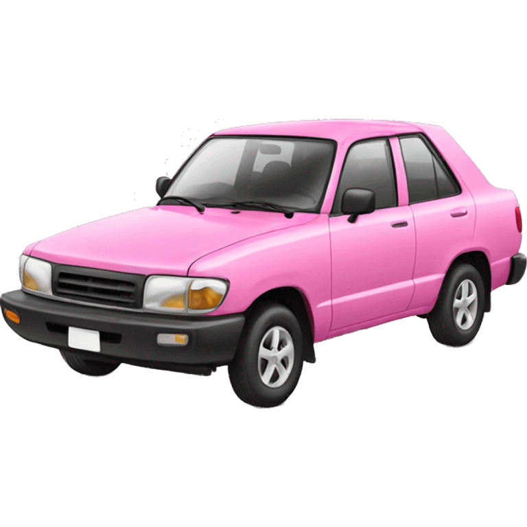 Pink Toyota  emoji