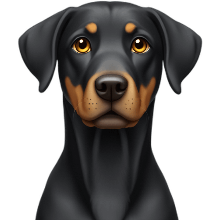 labrador crossed with beauceron emoji