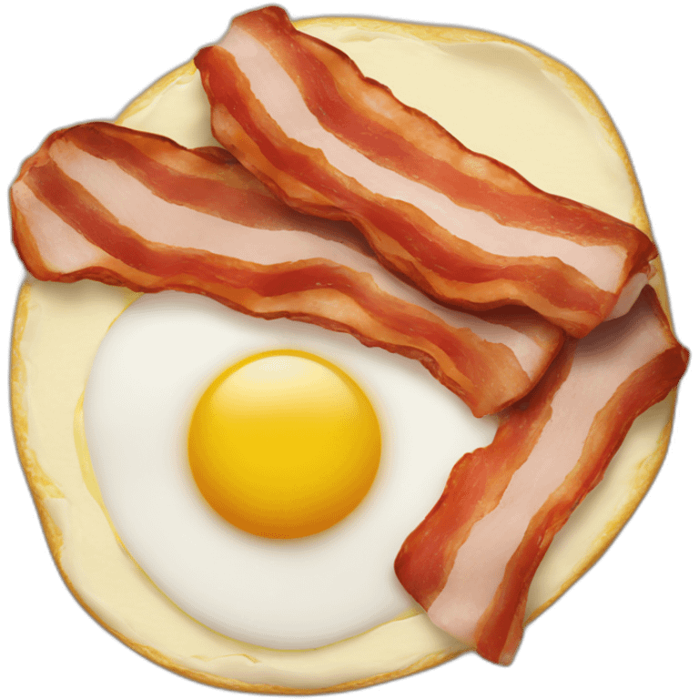 bacon & eggs emoji