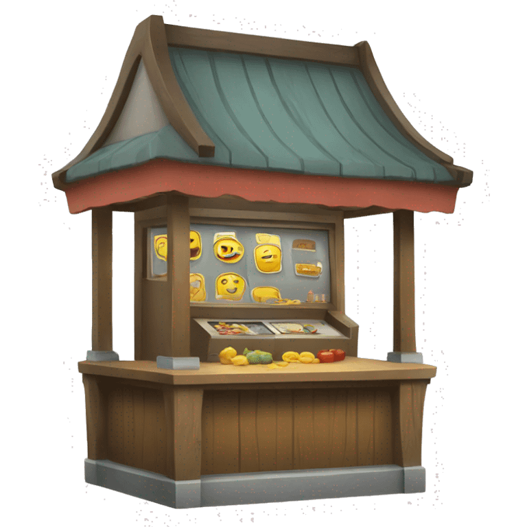 selfordering kiosk emoji