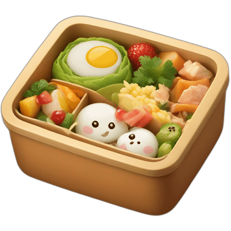 magical bento box emoji