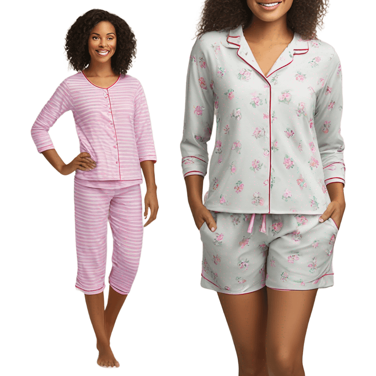 women's pajamas emoji