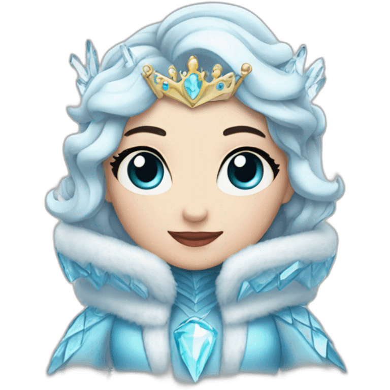 Princesa de hielo emoji