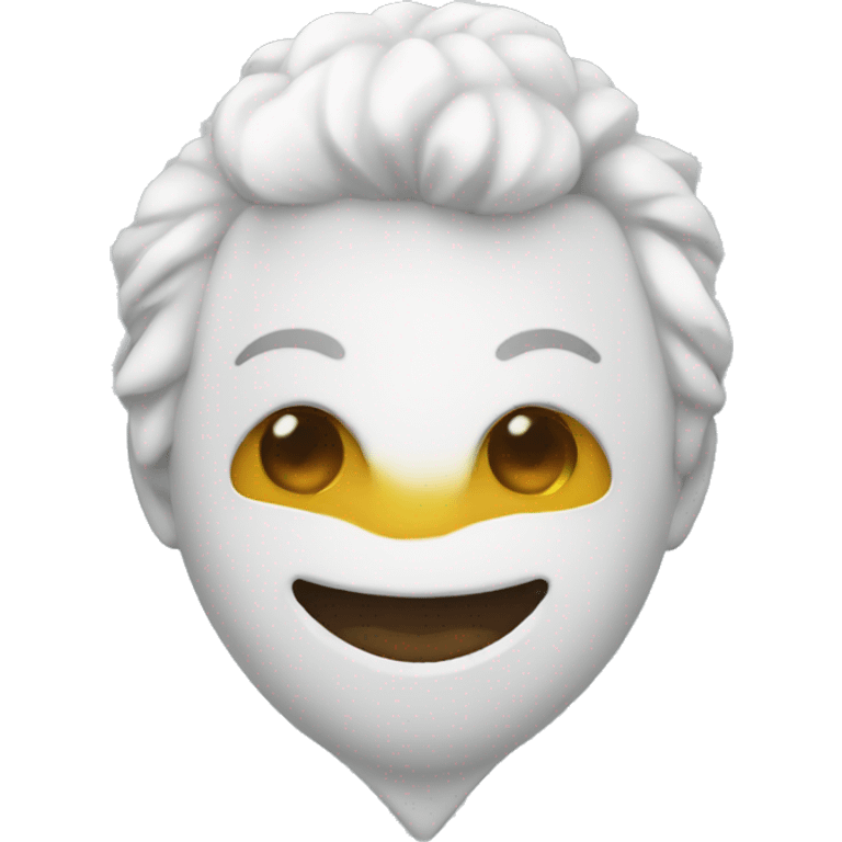 Corazón blanco con curita  emoji