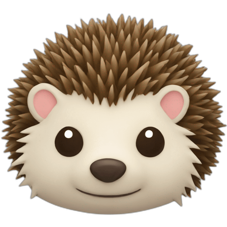 hedgehog-cookie emoji