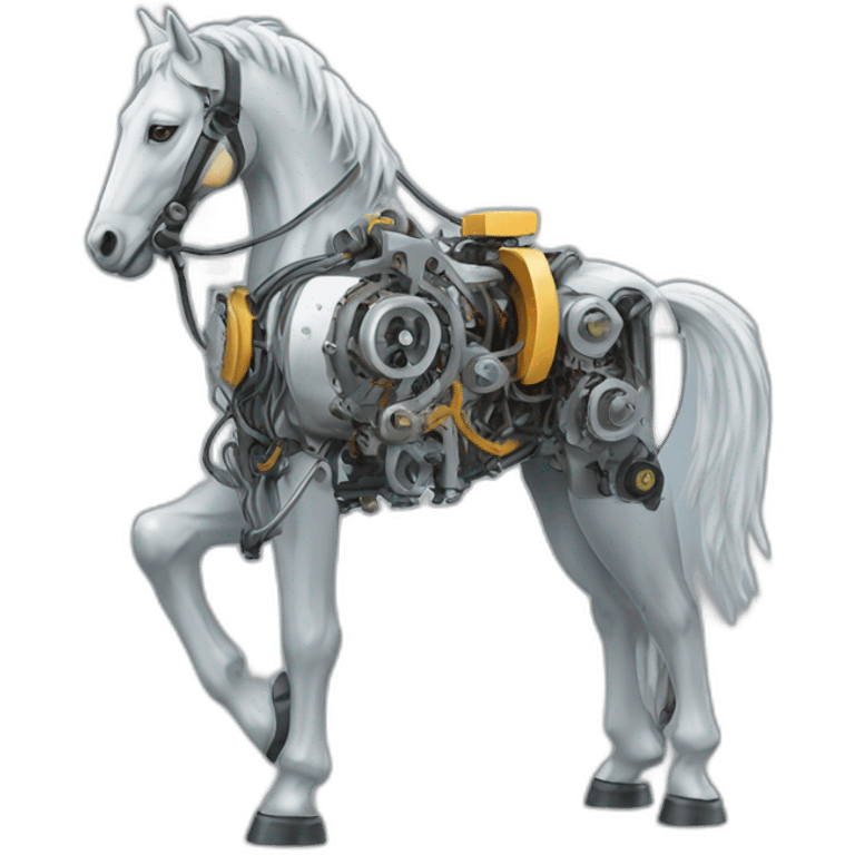 Mechanical Engineering horse emoji