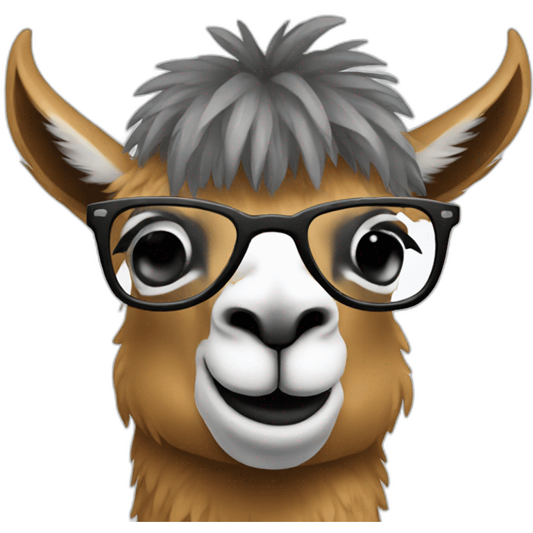 Cool llama  emoji