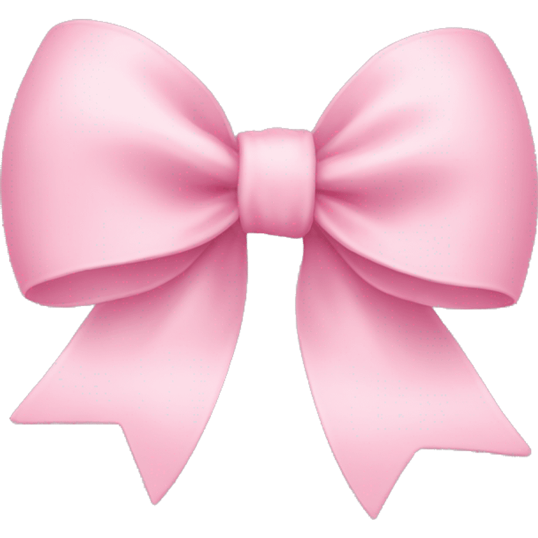 Baby pink bow emoji