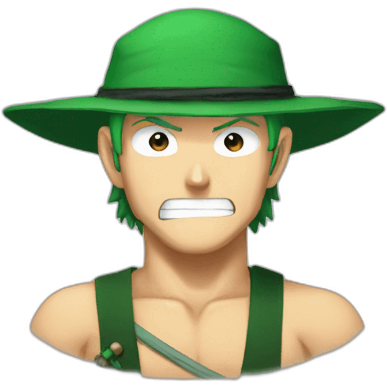 onepiece-zoro-face emoji