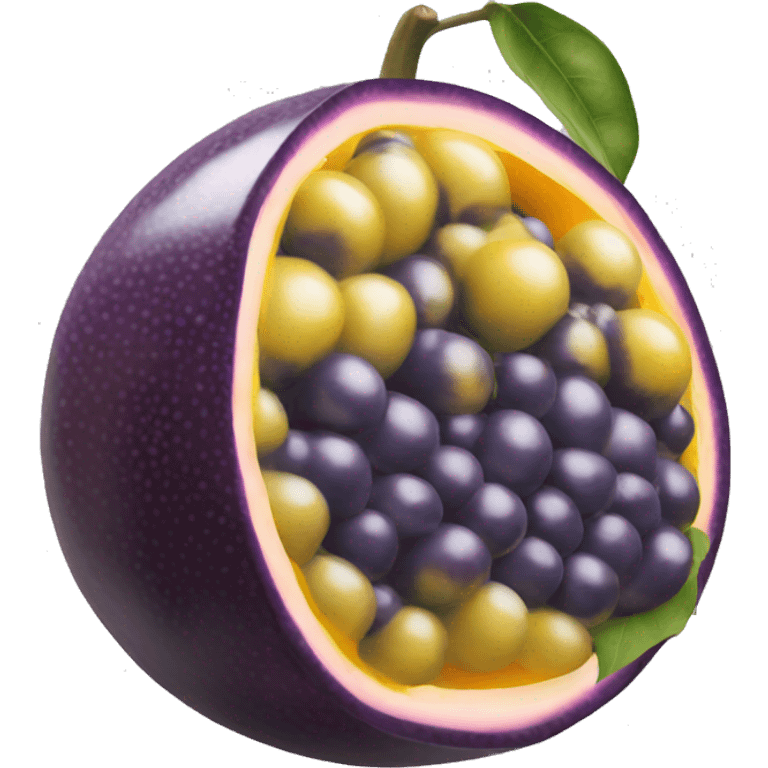 Passion fruit emoji