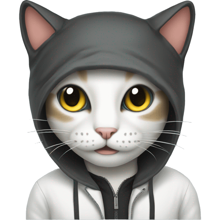 a hacker cat emoji