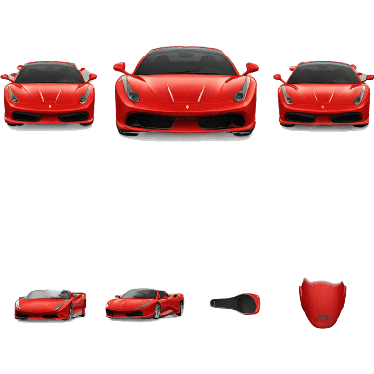 create a ferrari scuderia emoji emoji