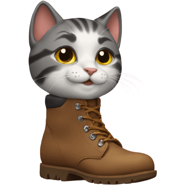 cat try boots emoji