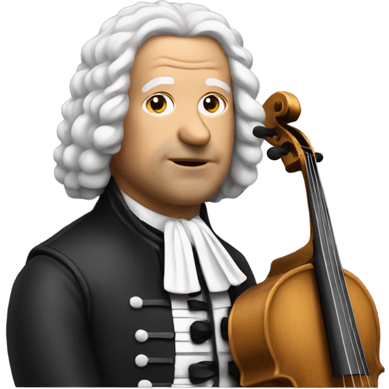 Bach akimbo  emoji