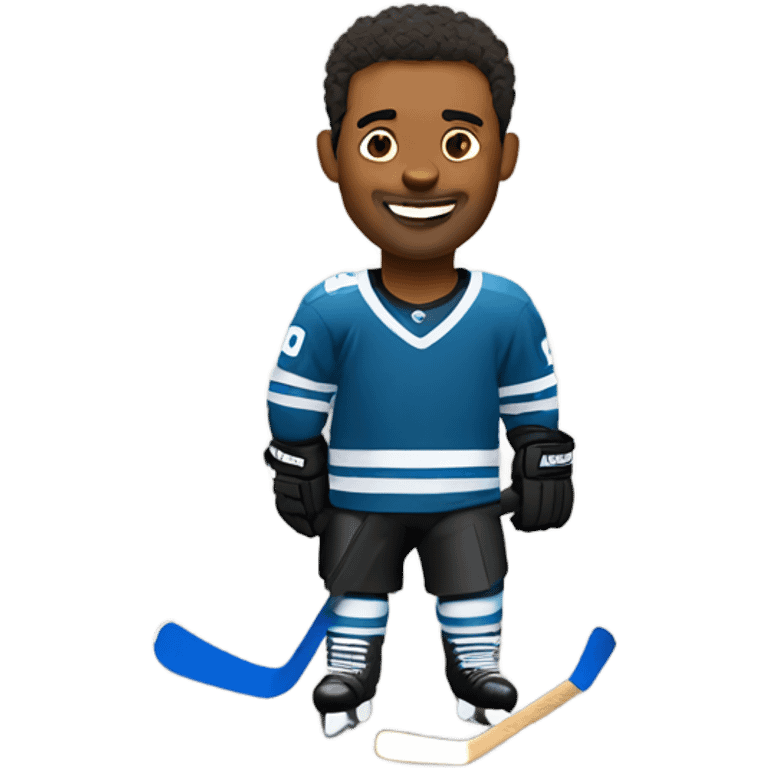 A hockey dad emoji