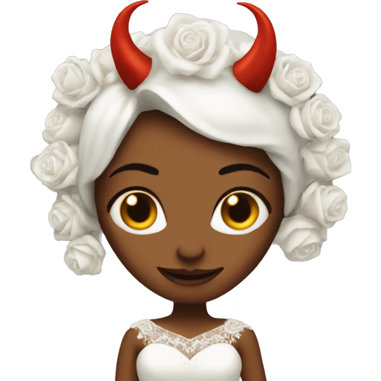 Devil bride emoji