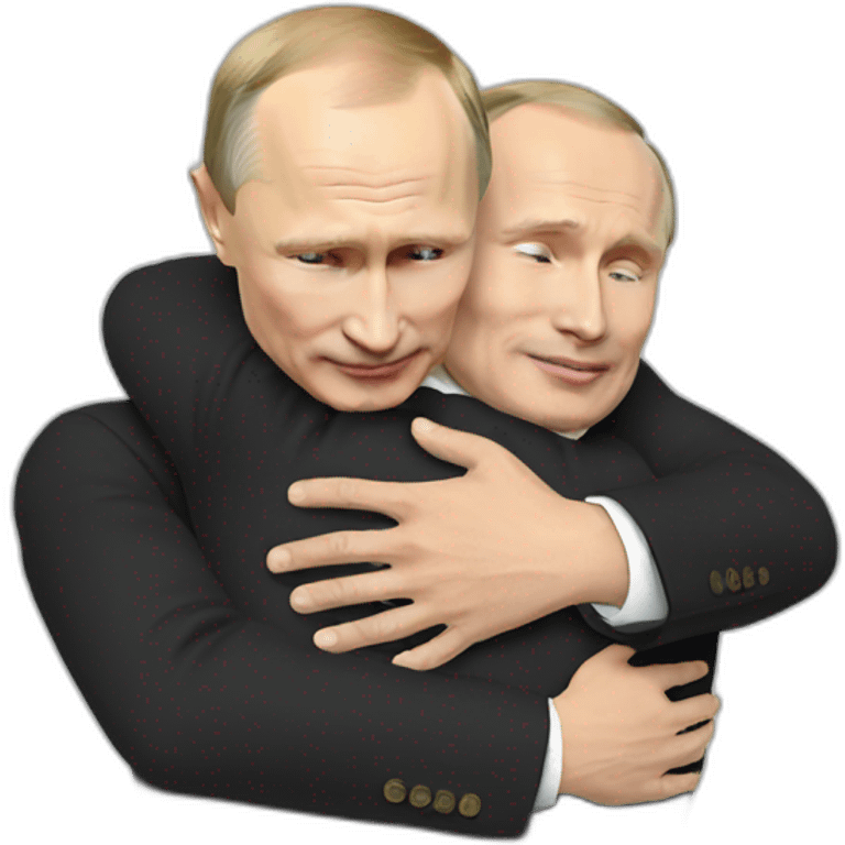 Putin hug emoji